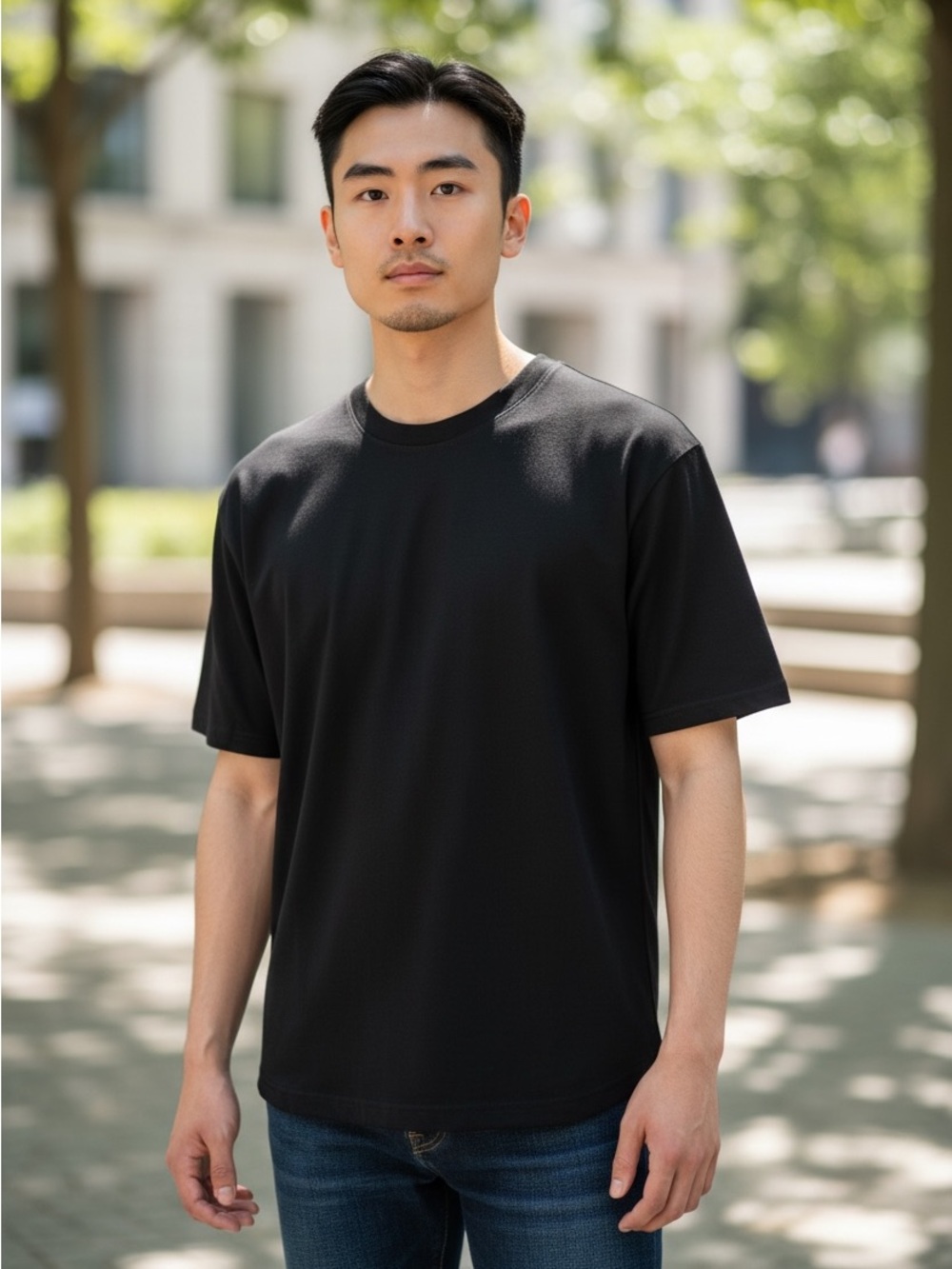 Bylt T-Shirt Black Short Sleeve Drop Cut Tee Crew Neck Performance XL PremiumEUC